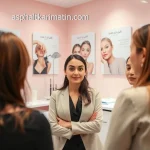 سالن زیبایی ملکا خدمات میکاپ شینیون عروس در مشهد سناباد