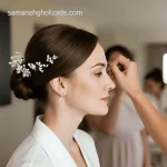 سالن زیبایی ملکا میکاپ شینیون عروس در مشهد