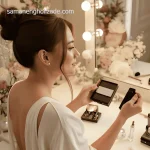 میکاپ شینیون عروس در مشهد