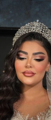 سالن زیبایی ملکا میکاپ شینیون عروس در مشهد وکیل آباد